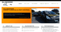Desktop Screenshot of allroundercleaning.com.au