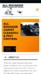 Mobile Screenshot of allroundercleaning.com.au